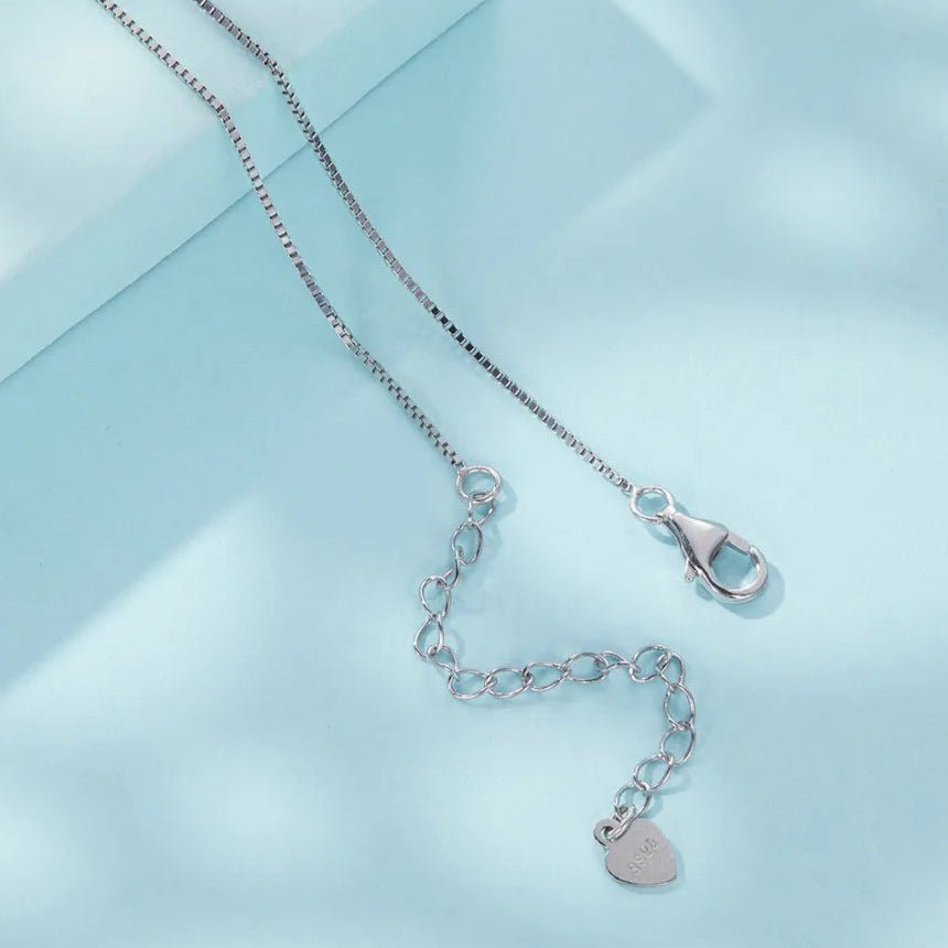 SLOTH CHARM NECKLACE WITH STERLING SILVER CHAIN ANIMAL PENDANT - GEMORM