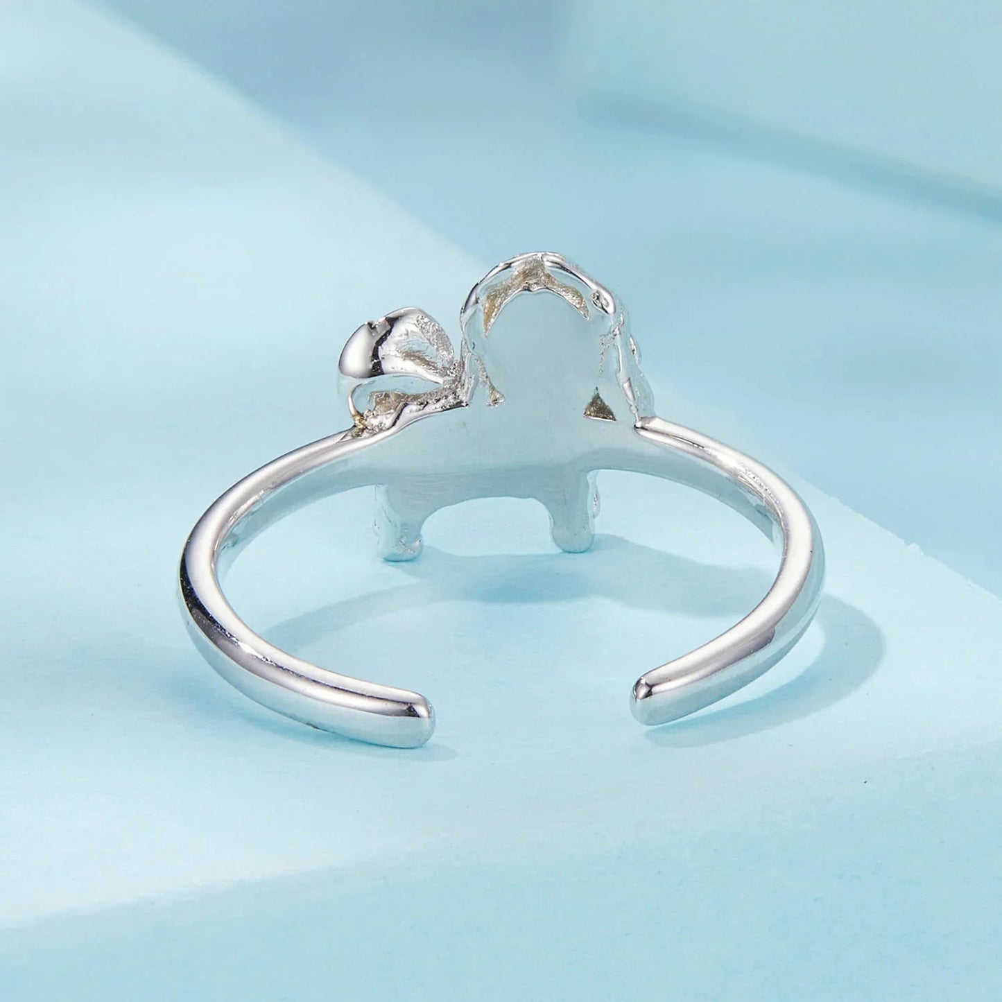 SHIH TZU STERLING SILVER RING ADJUSTABLE RING - GEMORM