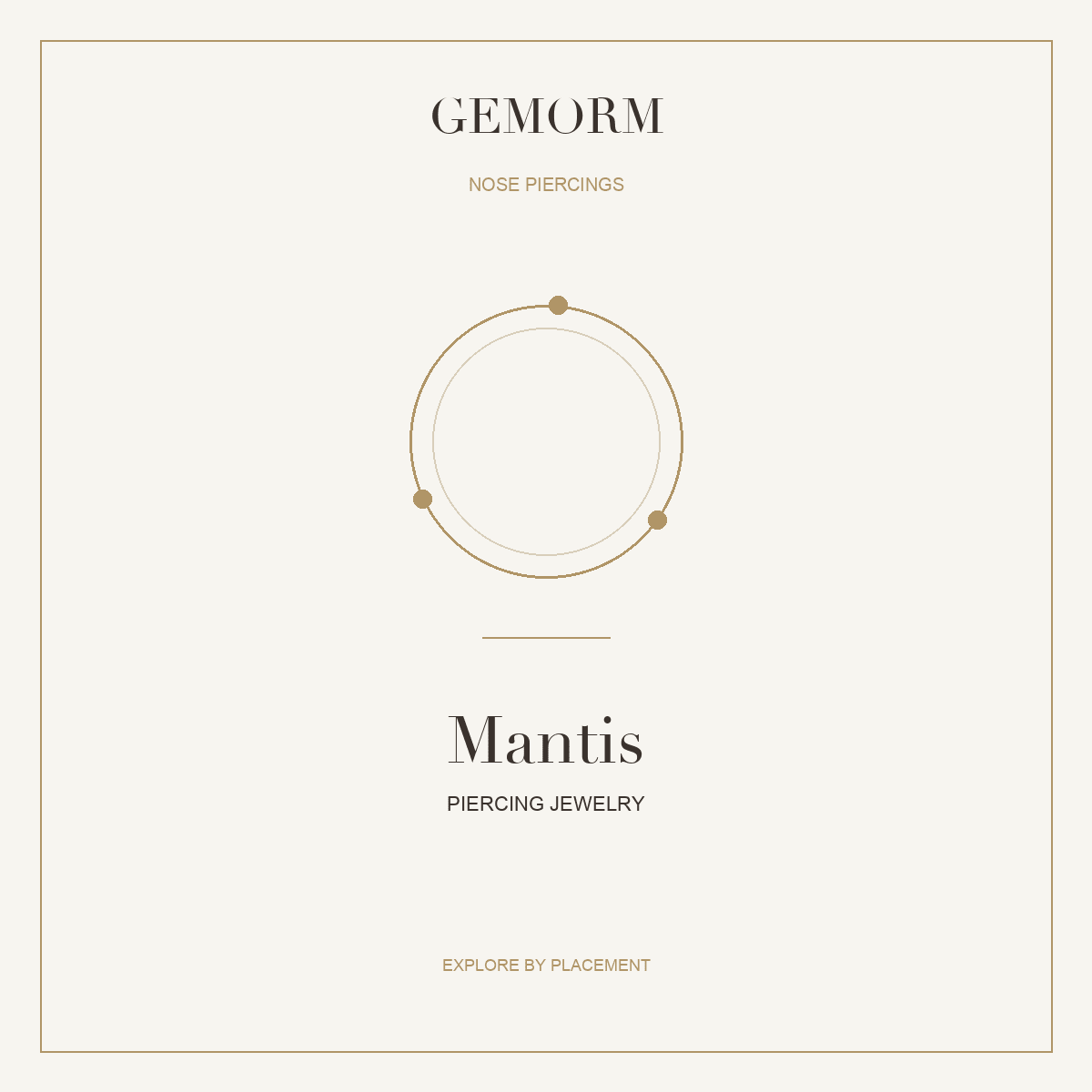Mantis Piercing - GEMORM