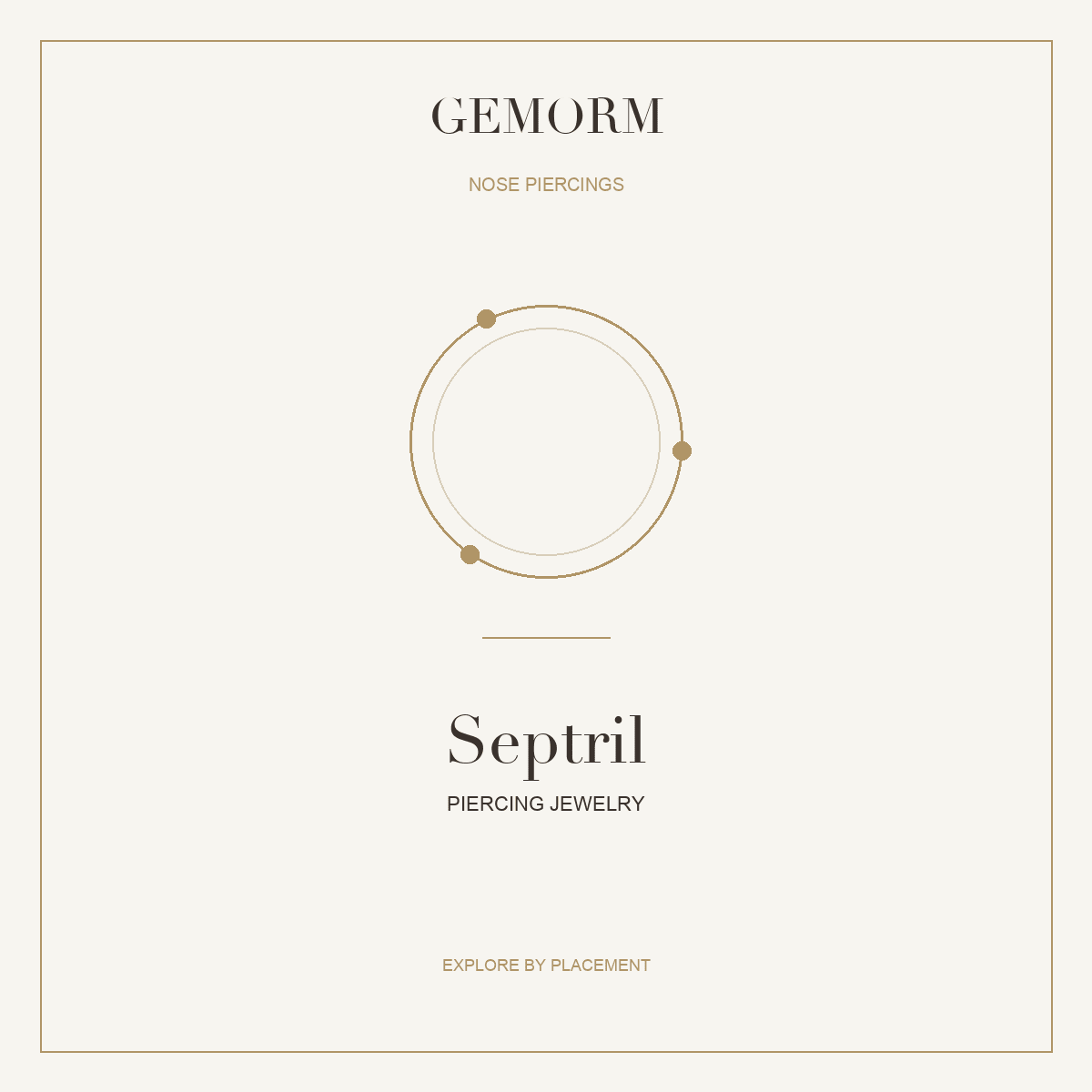 Septril Piercing - GEMORM