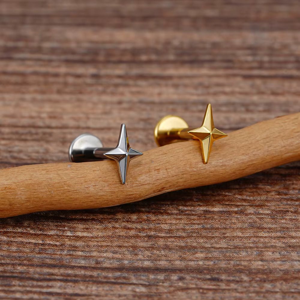 Titanium Stud Earrings – Hypoallergenic & Durable Titanium Earrings for Sensitive Ears - GEMORM