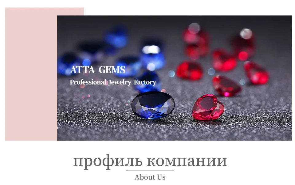 ATTAGEMS Ruby Real Sterling Silver Earring for Women Charming Style Created Sapphire 12 Carats Octagon Cut Wedding Jewelry Gifts